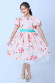 Kids Occasions Dress KIK533 Pink