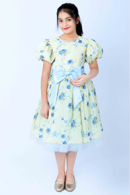 Kids Occasions Dress KIK527 Yellow