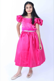 Kids Occasions Dress KIK503 Magenta