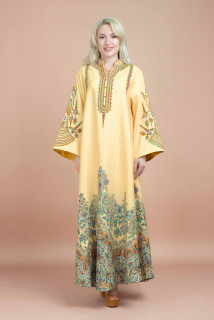 Solid Arabesque Elegance Jalabiya CJ1057 image